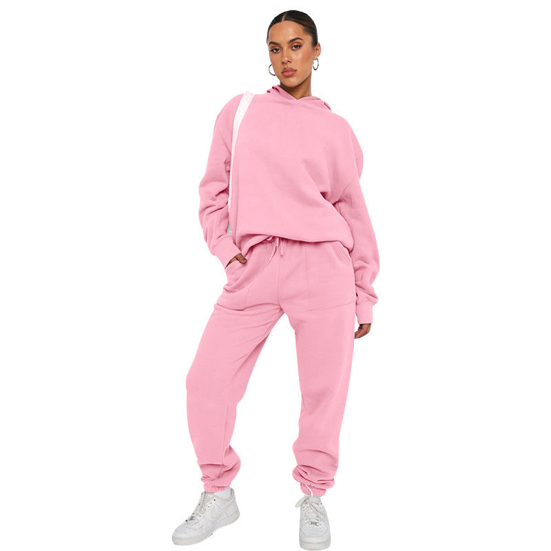 Hoodie- und Jogginganzug-Set – Mit Kapuze – Zweiteilig – Jogginganzug – Trainingsanzug für Damen