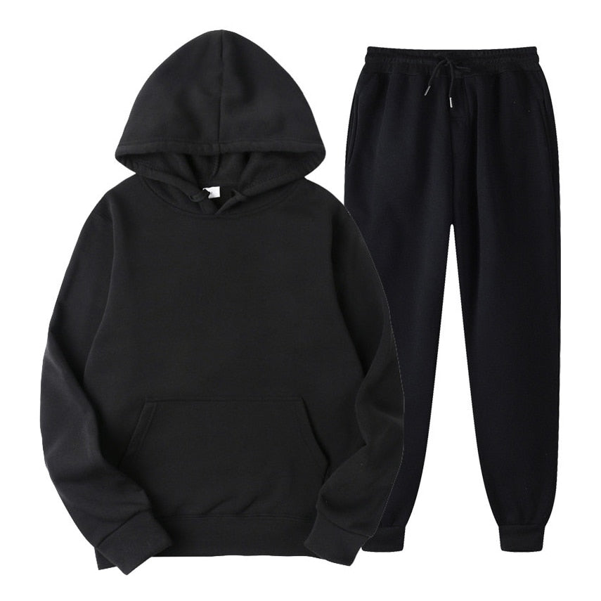 Kapuzenpulli und Jogger Set | Pullover | Kordelzug | Sweat Sets | Damen Jogger Sets