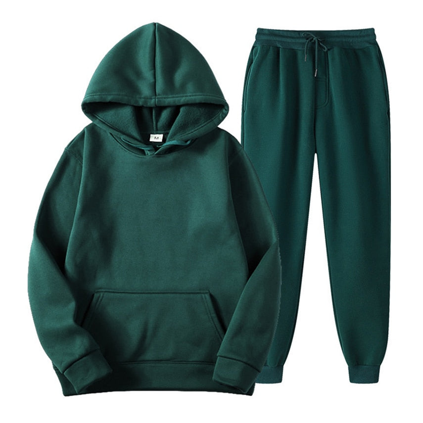Kapuzenpulli und Jogger Set | Pullover | Kordelzug | Sweat Sets | Damen Jogger Sets