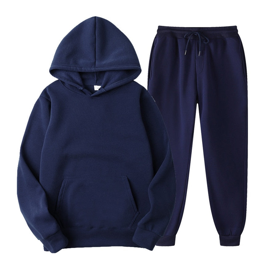 Kapuzenpulli und Jogger Set | Pullover | Kordelzug | Sweat Sets | Damen Jogger Sets