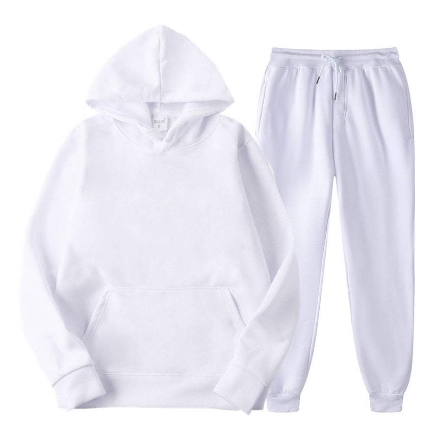 Kapuzenpulli und Jogger Set | Pullover | Kordelzug | Sweat Sets | Damen Jogger Sets