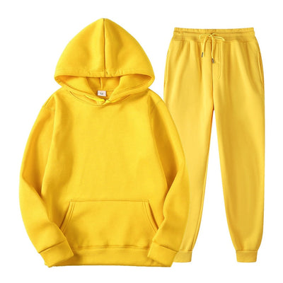 Kapuzenpulli und Jogger Set | Pullover | Kordelzug | Sweat Sets | Damen Jogger Sets
