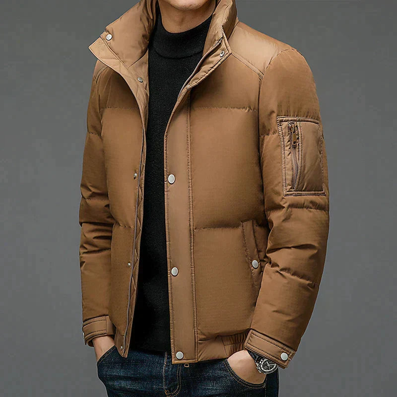 Pufferjacke – Warme, wattierte Winterjacke für Herren