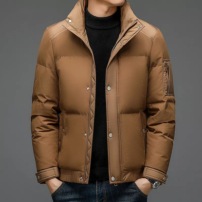 Pufferjacke – Warme, wattierte Winterjacke für Herren