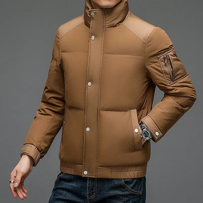 Pufferjacke – Warme, wattierte Winterjacke für Herren