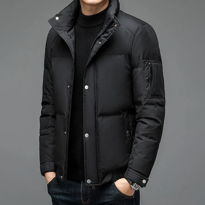 Pufferjacke – Warme, wattierte Winterjacke für Herren
