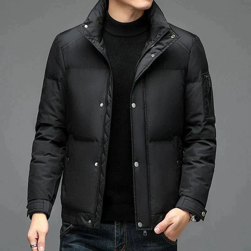 Pufferjacke – Warme, wattierte Winterjacke für Herren