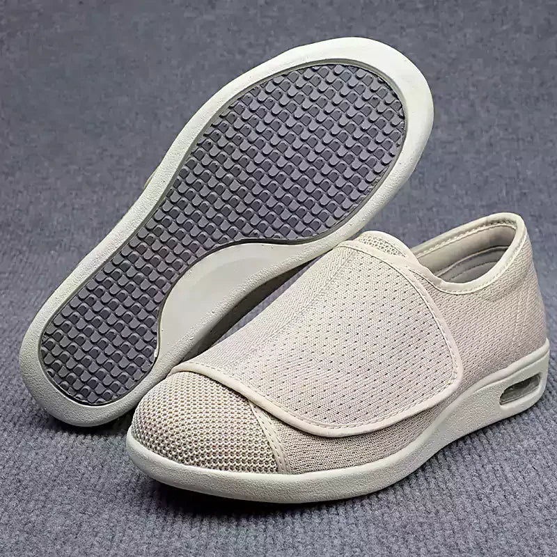 Orthopädische Schuhe – Ergonomische Damen-Wanderschuhe mit Klettverschluss