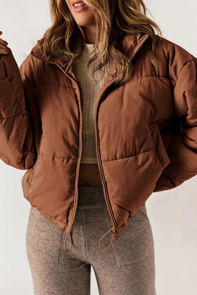 Pufferjacke – kurz – wattiert – Daunenjacke – Winterjacke für Frauen