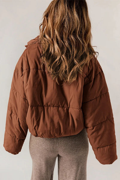 Pufferjacke – kurz – wattiert – Daunenjacke – Winterjacke für Frauen