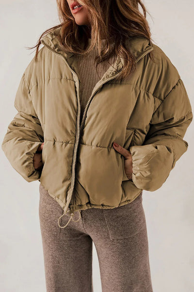 Pufferjacke – kurz – wattiert – Daunenjacke – Winterjacke für Frauen
