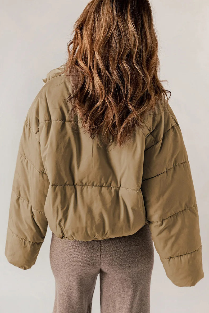 Pufferjacke – kurz – wattiert – Daunenjacke – Winterjacke für Frauen