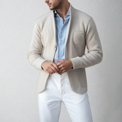Winterblazer - Einreihiger, lässiger Blazer für Männer