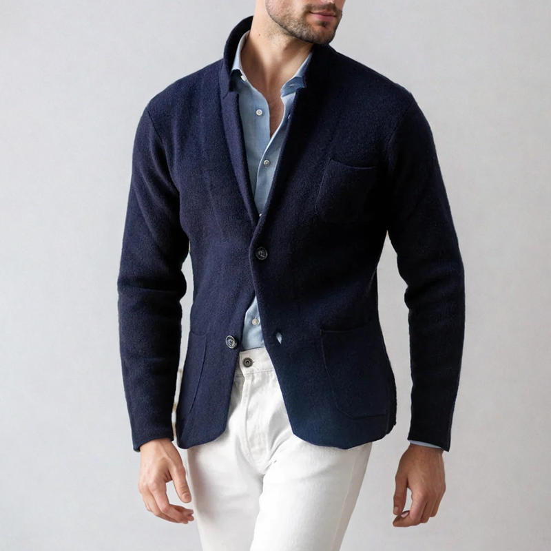 Winterblazer - Einreihiger, lässiger Blazer für Männer