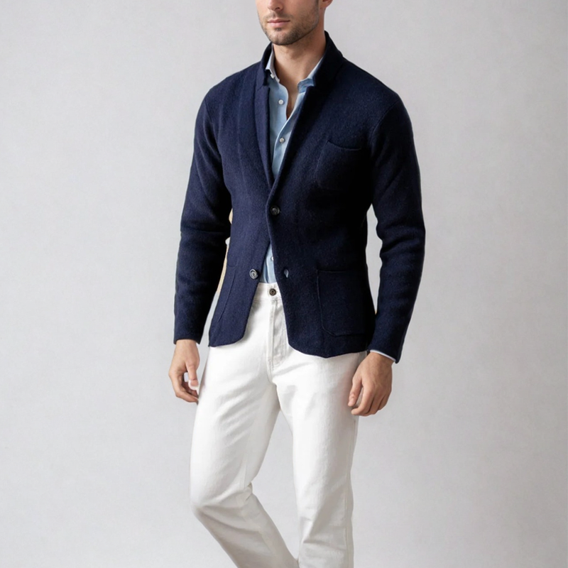 Winterblazer - Einreihiger, lässiger Blazer für Männer