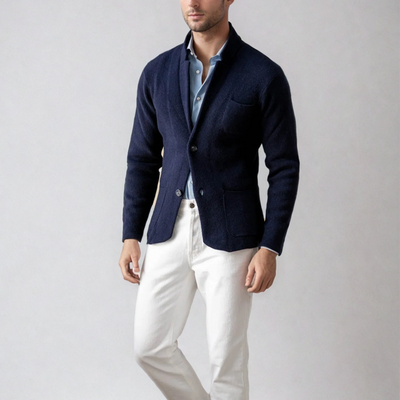 Winterblazer - Einreihiger, lässiger Blazer für Männer