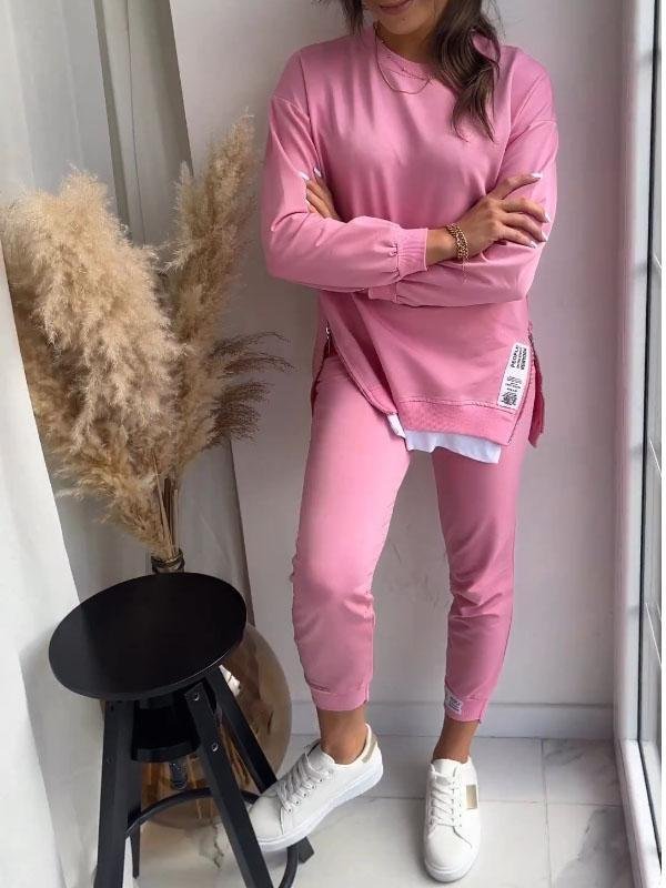 Damen Trainingsanzug | Zweiteiler | Oversized Sweatshirt | Jogger Set | Loungewear Sets