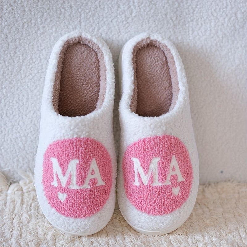 Hausschuhe – Warme Mama-Hausschuhe für Damen für den Winter