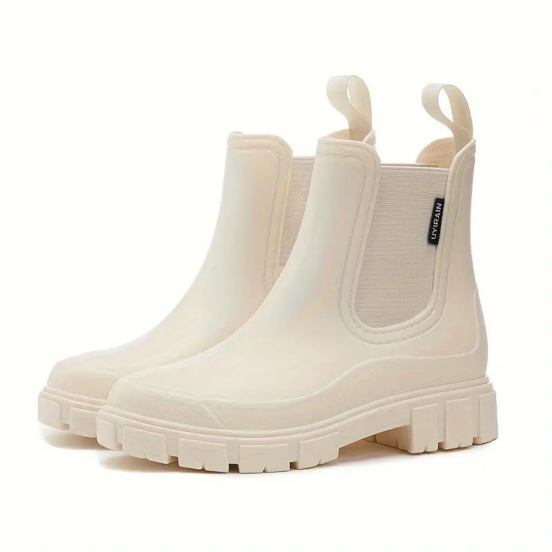 Regenstiefel | Wasserdicht | Knöchelhoch | Regenfeste Stiefel | Damenstiefel