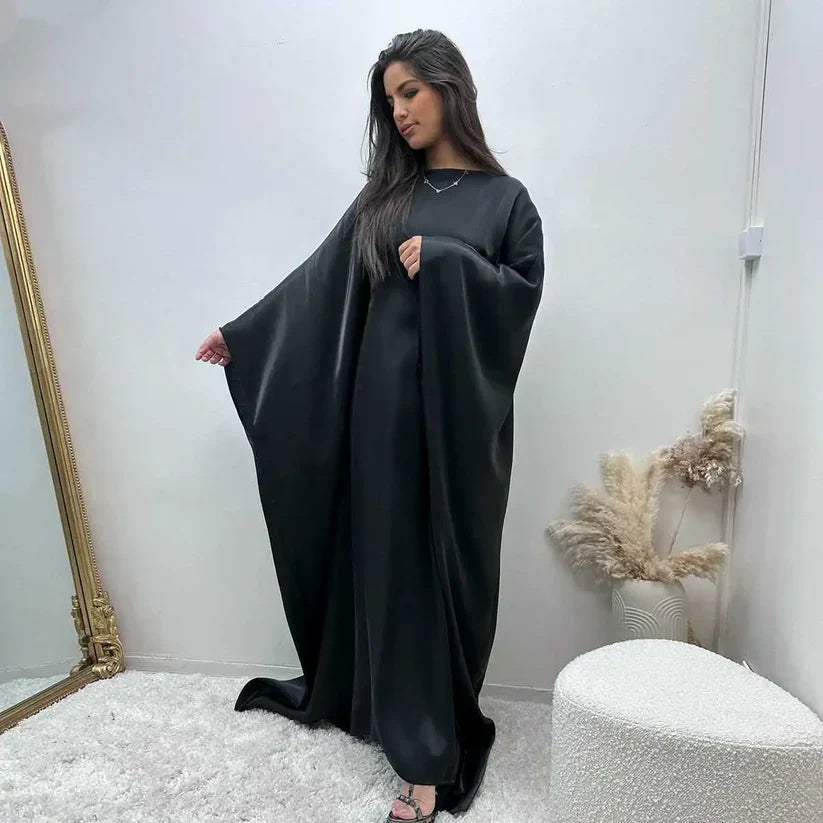 Abaya – Elegant – Fledermausärmel – Maxikleid – Abaya-Kleid
