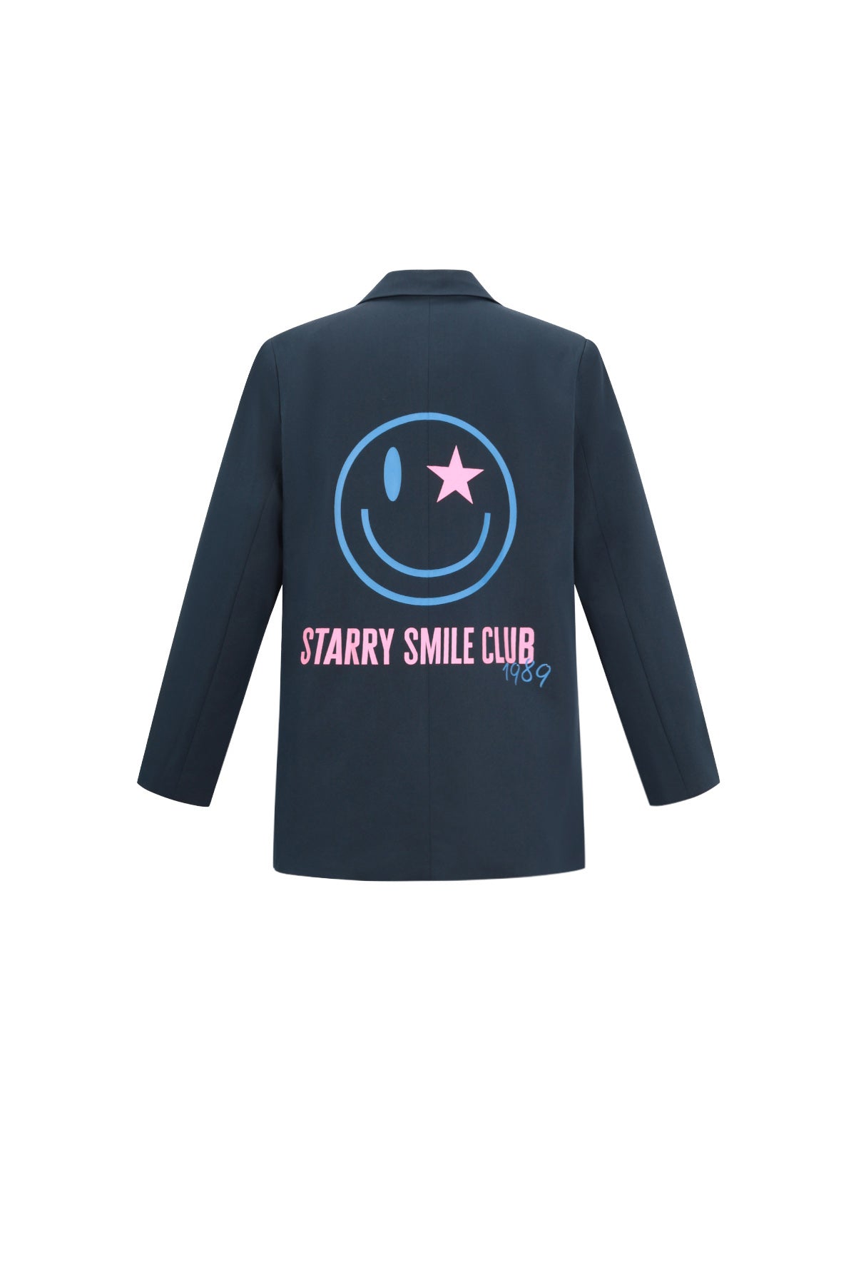 Oversized Blazer - Starry - Bedruckt - Loose Fit Blazer - Damen Blazer