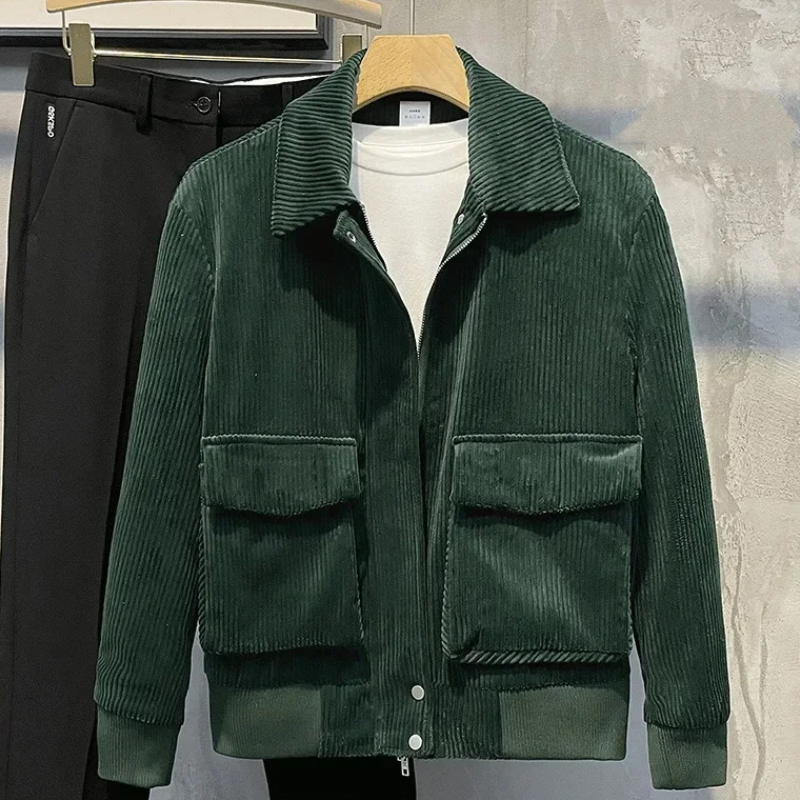 Cordjacke – Taschen – Kurz – Cordjacken – Herrenjacke
