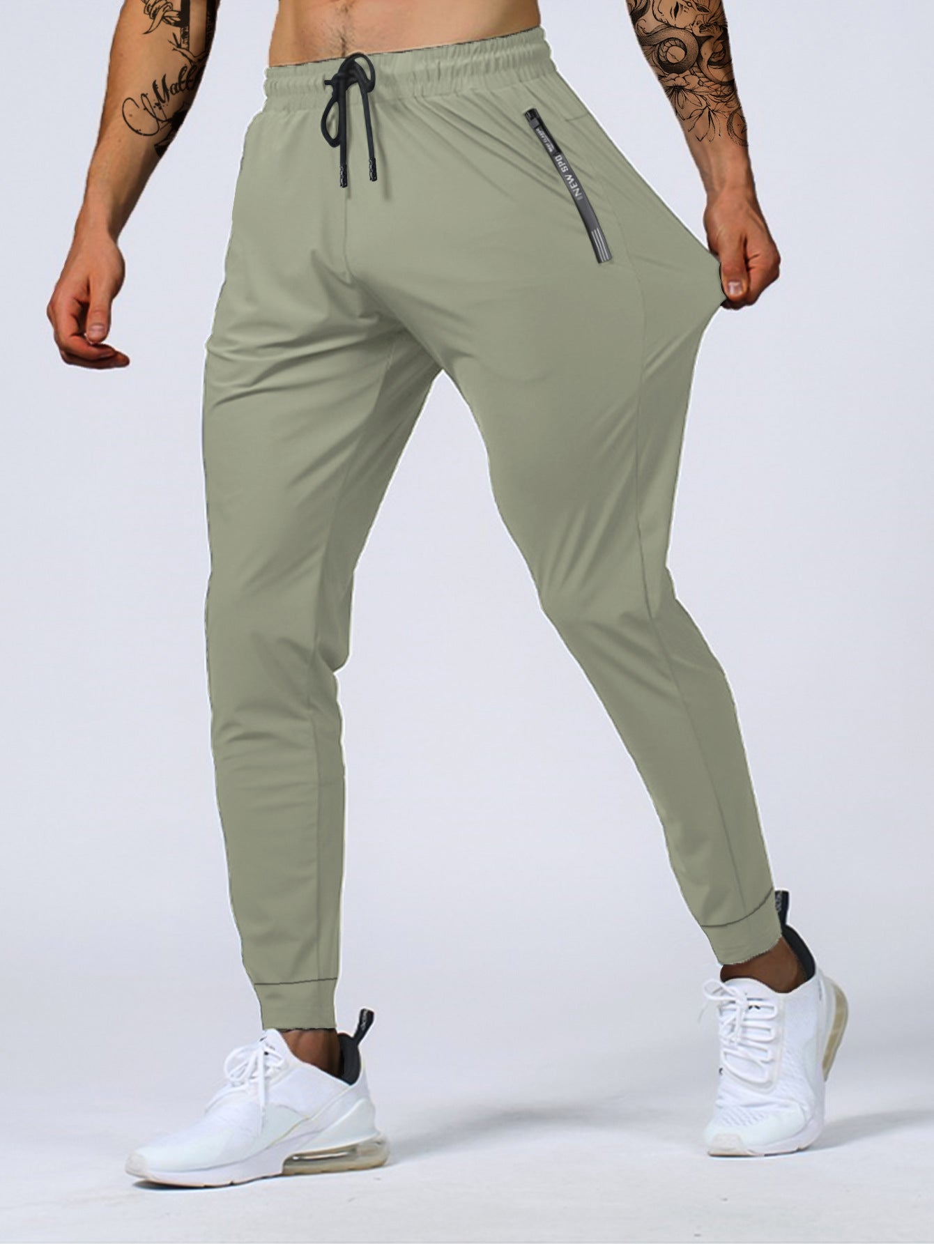 Jogginghose – Kordelzug – Skinny – Jogginghose – Trainingshose für Männer