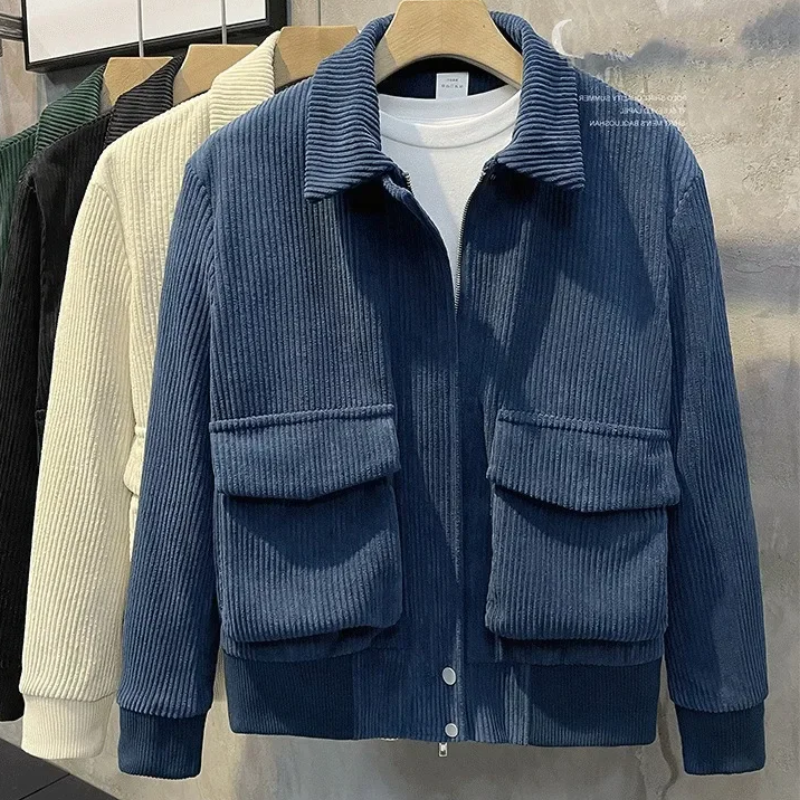 Cordjacke – Taschen – Kurz – Cordjacken – Herrenjacke