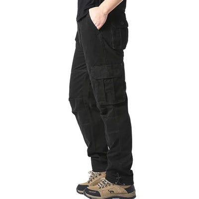 Cargohose - Gerades Bein - Taschen - Cargohose - Herrenhosen