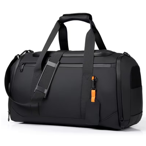 Reisetasche mit Schuhfach in Schwarz - Fashion Peak