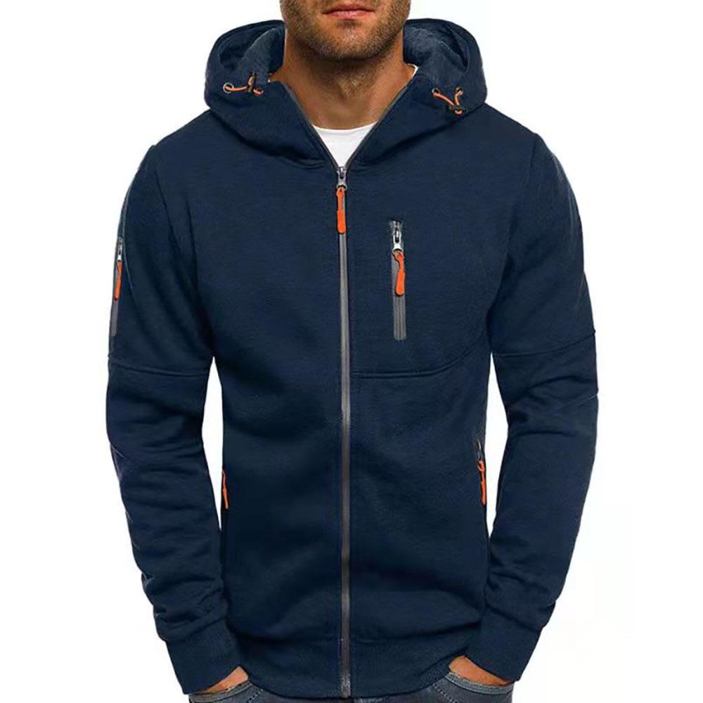 Zipper Hoodie - Lässig - Warm - Zip-Up Hoodie - Herren Hoodie