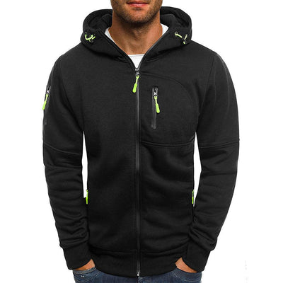 Zipper Hoodie - Lässig - Warm - Zip-Up Hoodie - Herren Hoodie