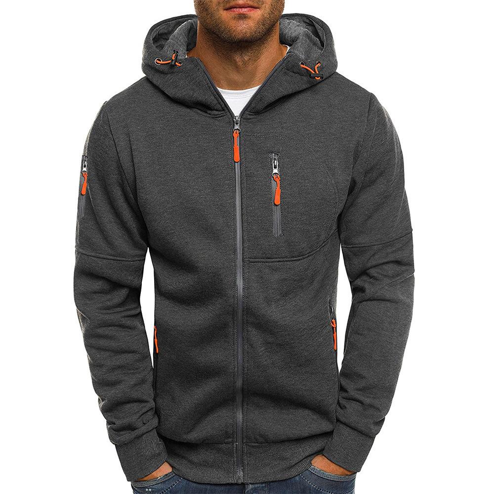 Zipper Hoodie - Lässig - Warm - Zip-Up Hoodie - Herren Hoodie