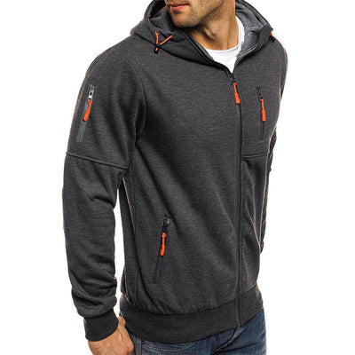 Zipper Hoodie - Lässig - Warm - Zip-Up Hoodie - Herren Hoodie