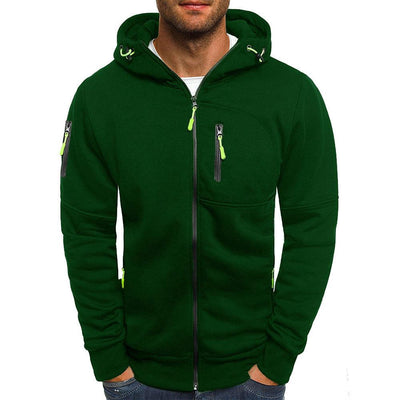 Zipper Hoodie - Lässig - Warm - Zip-Up Hoodie - Herren Hoodie