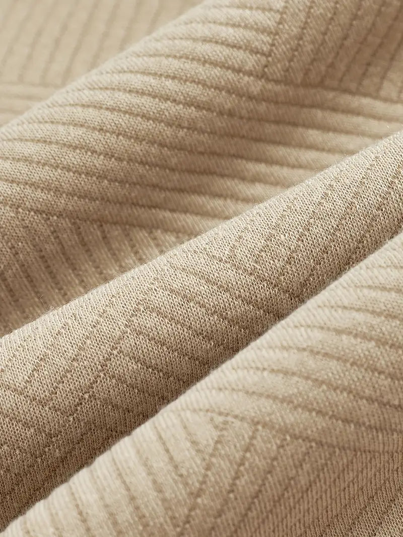 Sweatshirt mit Viertelreißverschluss | Mit Kragen | Normaler Reißverschluss | Herren-Pullover mit halbem Reißverschluss | Herrenbekleidung