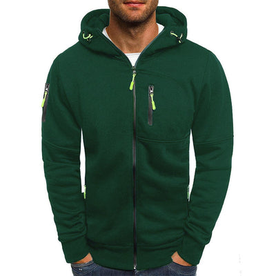 Zipper Hoodie - Lässig - Warm - Zip-Up Hoodie - Herren Hoodie