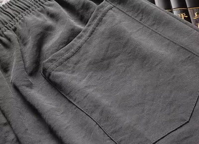 Co-Ord Set - Damen Eastern Langarm Leinen Zweiteiliges Set