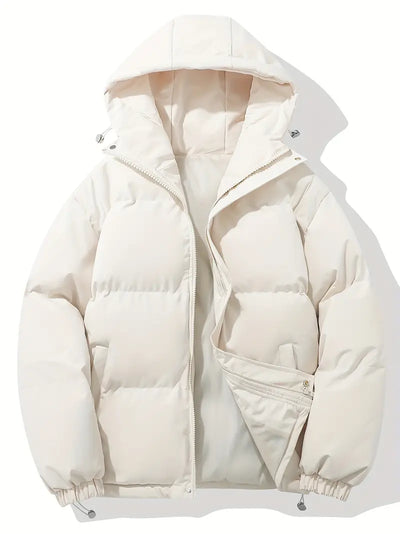 Daunenjacke – mit Kapuze – kurz – Daunenjacke – Winterjacke für Frauen
