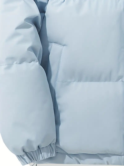 Daunenjacke – mit Kapuze – kurz – Daunenjacke – Winterjacke für Frauen