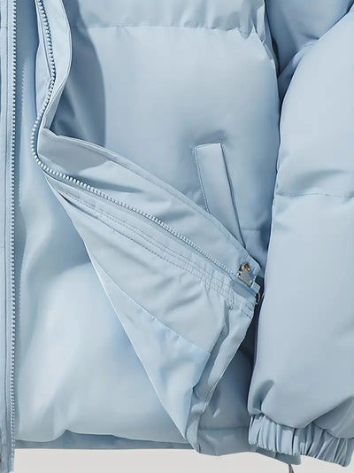 Daunenjacke – mit Kapuze – kurz – Daunenjacke – Winterjacke für Frauen