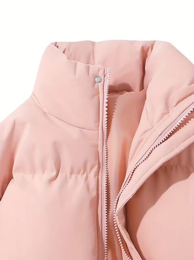 Daunenjacke – mit Kapuze – kurz – Daunenjacke – Winterjacke für Frauen