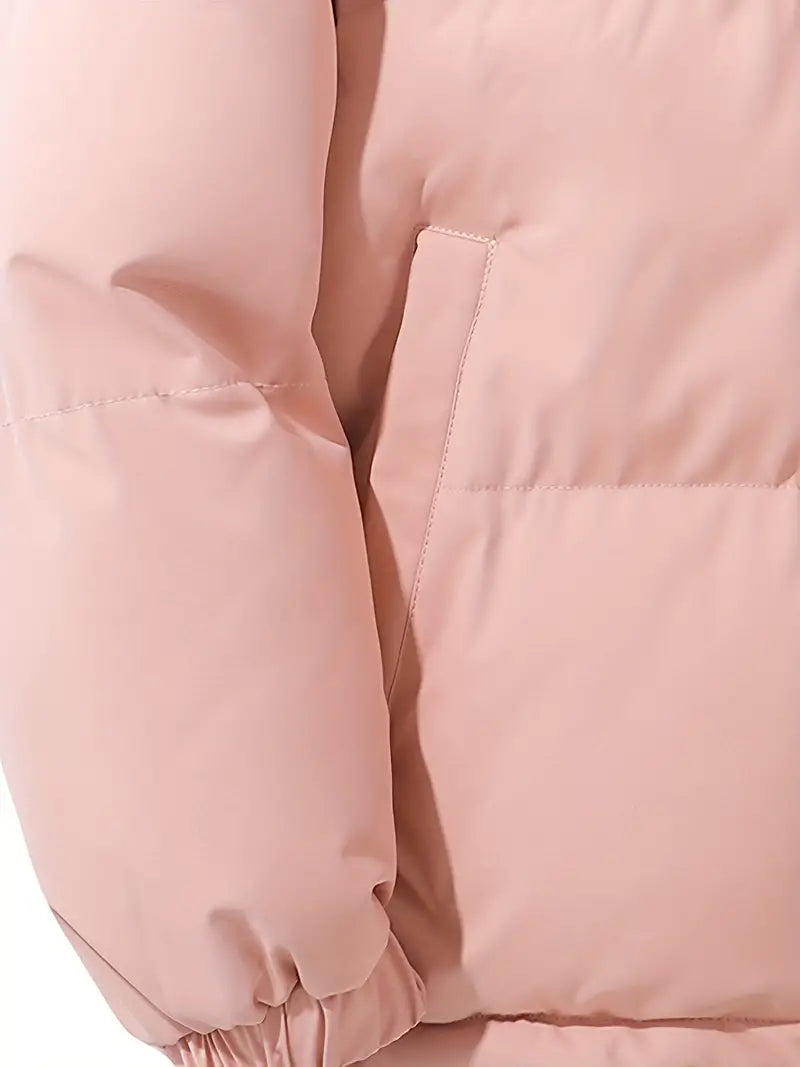 Daunenjacke – mit Kapuze – kurz – Daunenjacke – Winterjacke für Frauen