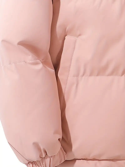 Daunenjacke – mit Kapuze – kurz – Daunenjacke – Winterjacke für Frauen