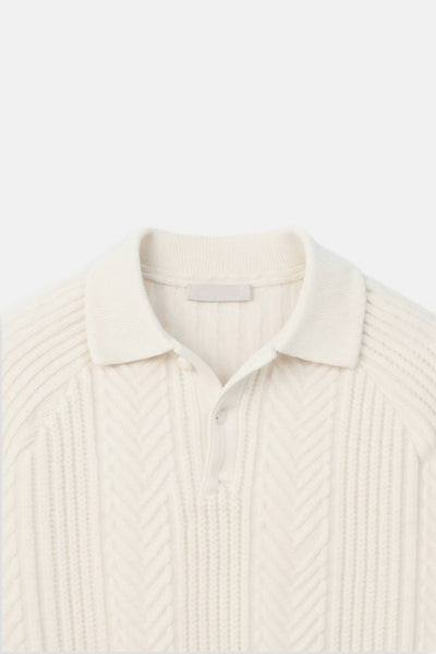 Strickpullover – mit Kragen – Pullover – Polo-Pullover – Herrenpullover
