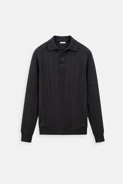 Strickpullover – mit Kragen – Pullover – Polo-Pullover – Herrenpullover