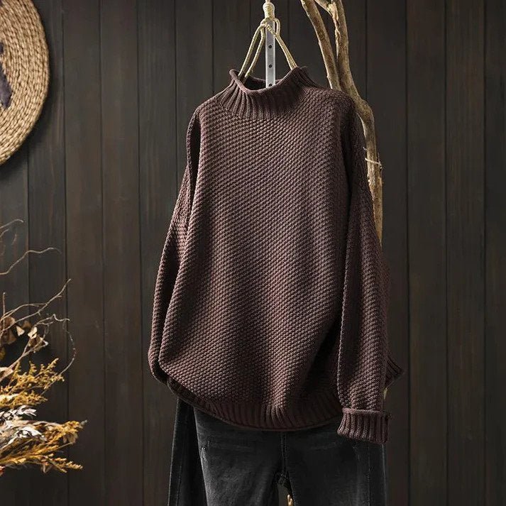 Übergrößen-Pullover | Rollkragenpullover | Pullover | Strickpullover | Damenstrickwaren