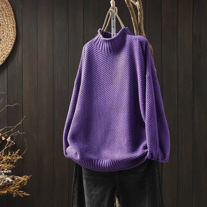 Übergrößen-Pullover | Rollkragenpullover | Pullover | Strickpullover | Damenstrickwaren