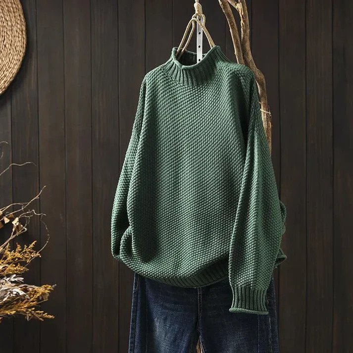 Übergrößen-Pullover | Rollkragenpullover | Pullover | Strickpullover | Damenstrickwaren