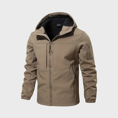 Windbreaker Jacke - Kapuze - Wasserdicht - Softshell Jacke - Herren Jacke